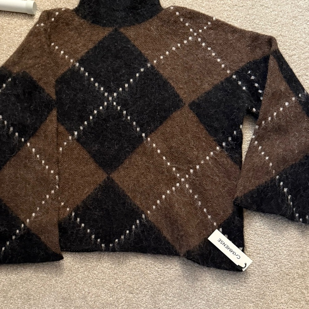Commense Brown Knitwear fits s/m